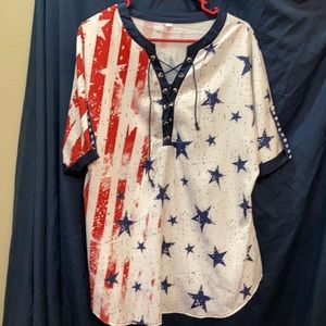 Patriotic blouse